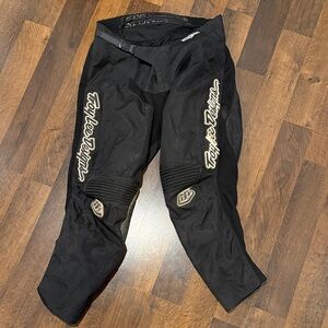 Troy Lee Design motocross or dirt bike Black Men's Pants size 34
